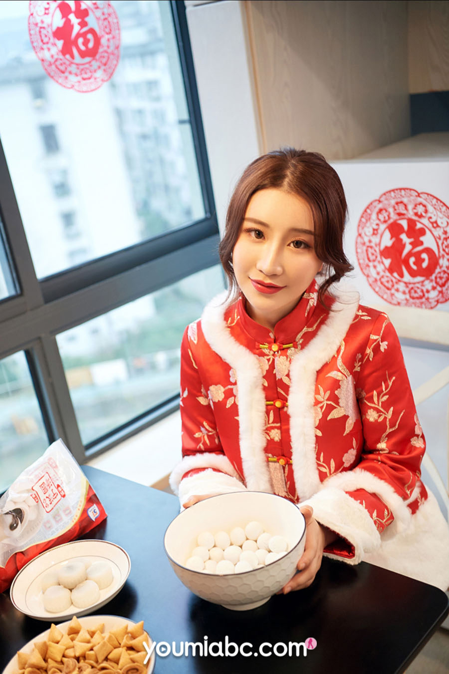 图片[12]-[YouMi尤蜜] 2020.02.08 绯月樱-Cherry《樱樱闹元宵》[29+1P12M]-六色网