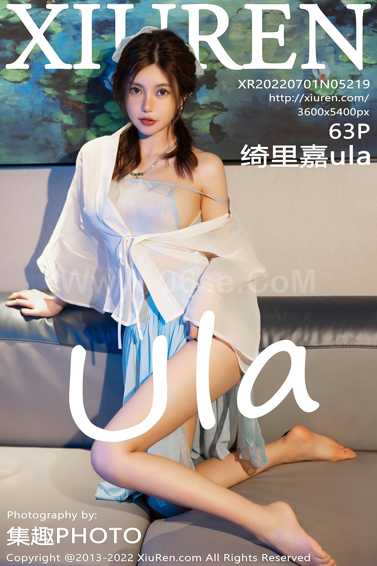 [XiuRen秀人网] 2022.07.01 No.5219 绮里嘉ula-六色网