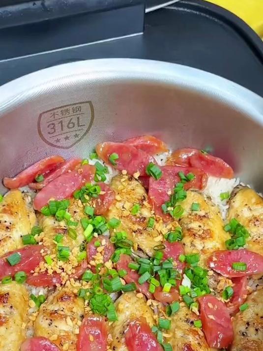 椰香鸡翅饭 伊例家黑松露煮酱油 煮酱油 伊例家