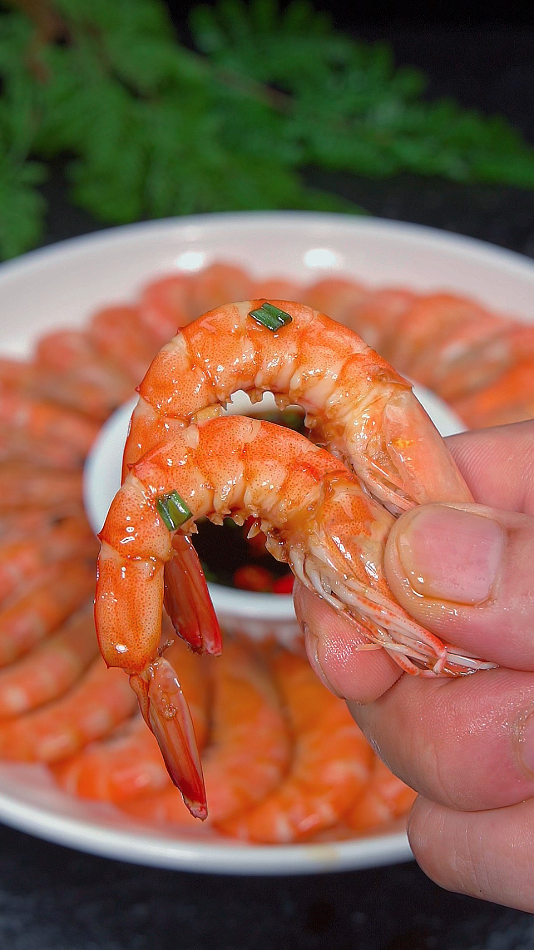 白灼大虾的家常做法