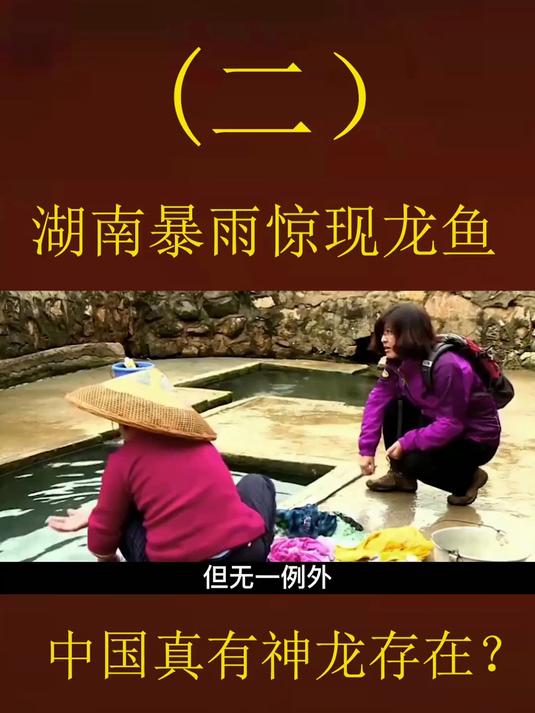 湖南山村有座龙王井,雷电之夜龙王就会现身?中国真有神龙存在?