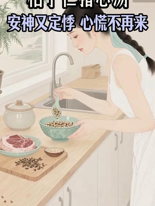 夏天心跳特别快,感觉心要跳出来:柏子仁猪心汤,心慌不再来