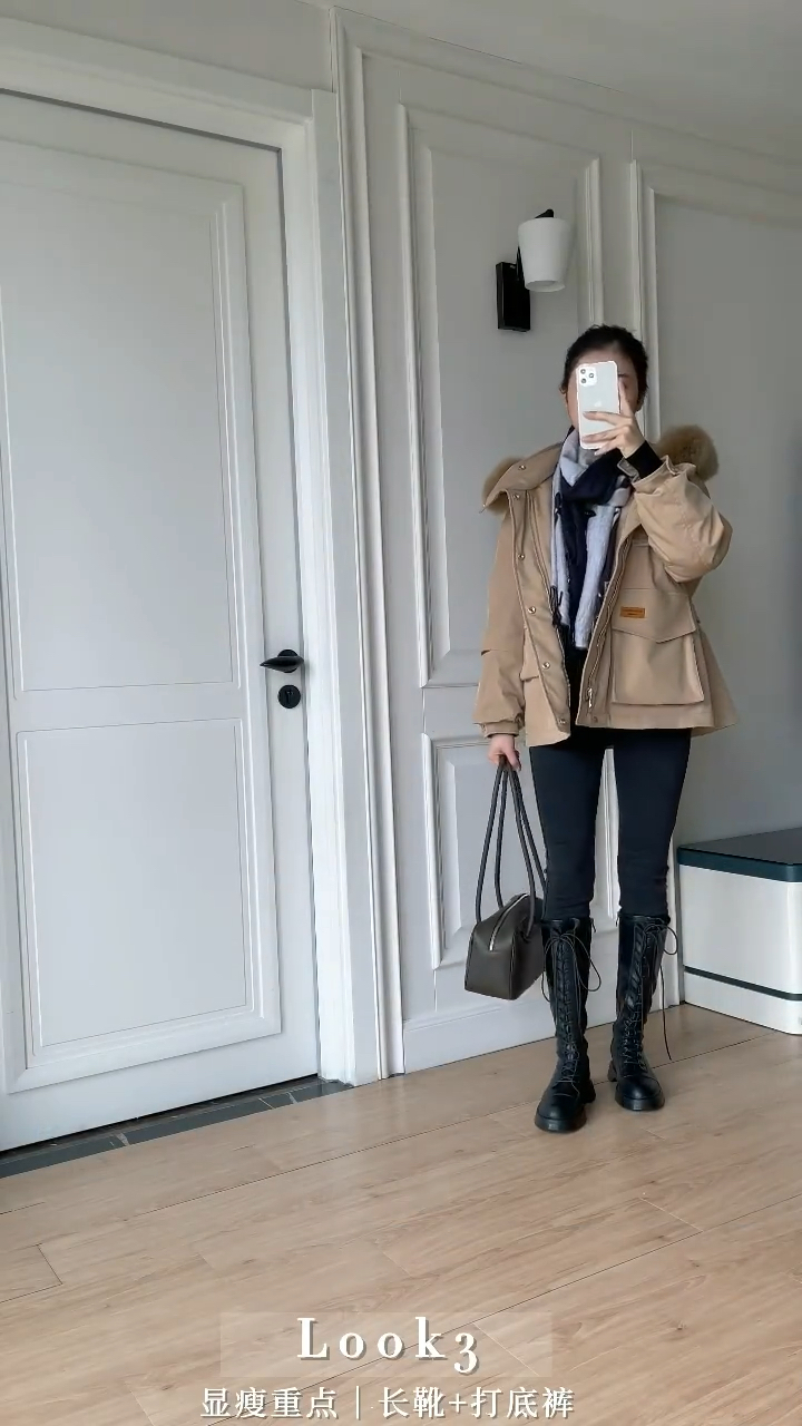 毛茸茸的冬天已发送,小个子的穿搭派克服!