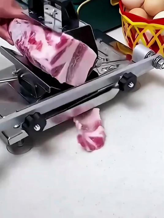 牛羊肉切卷机家用手动小型刨肉机