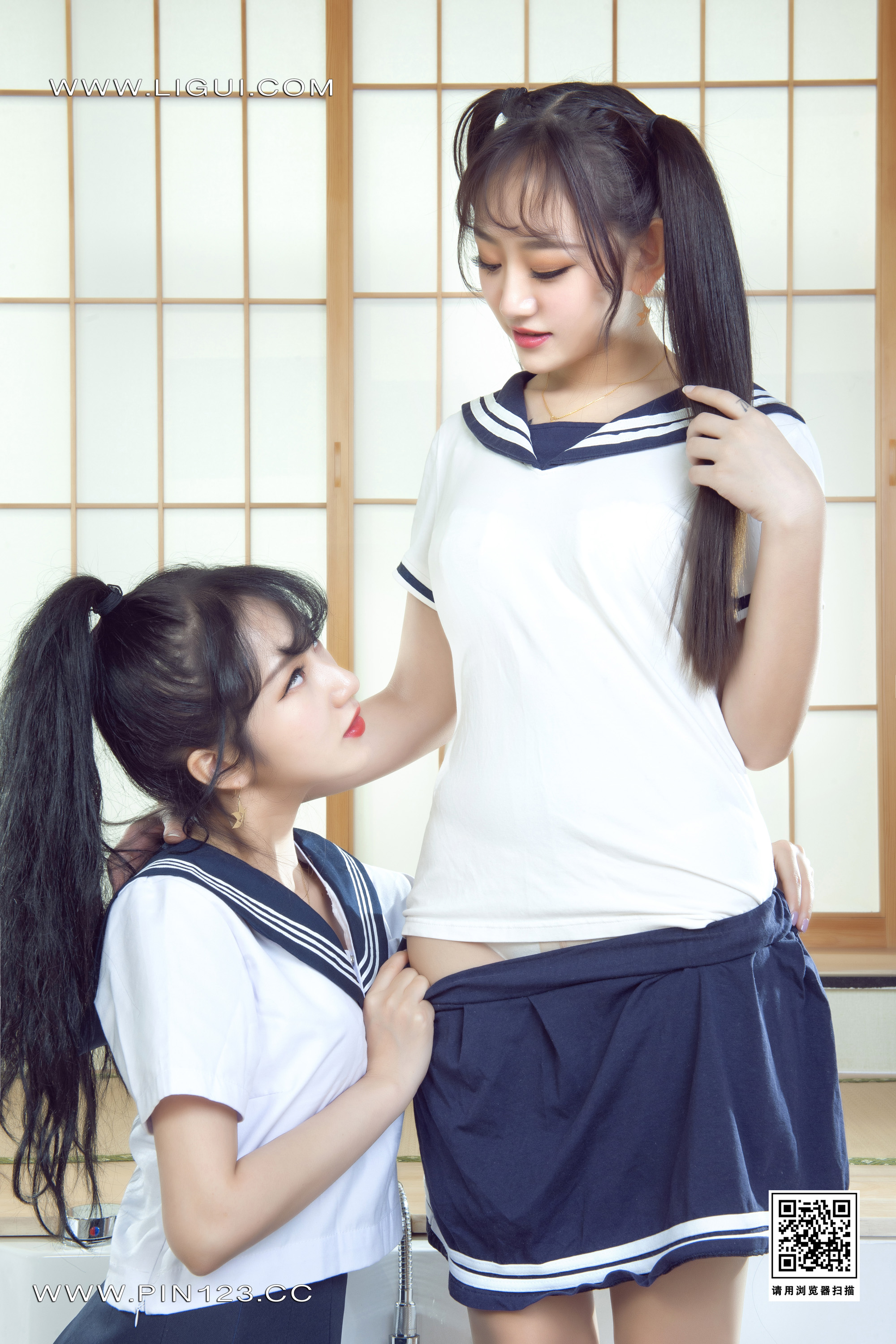 图片[12]-[Ligui丽柜] 2023.01.06 《双生花》  花季岁月 小熊＆汐汐-六色网