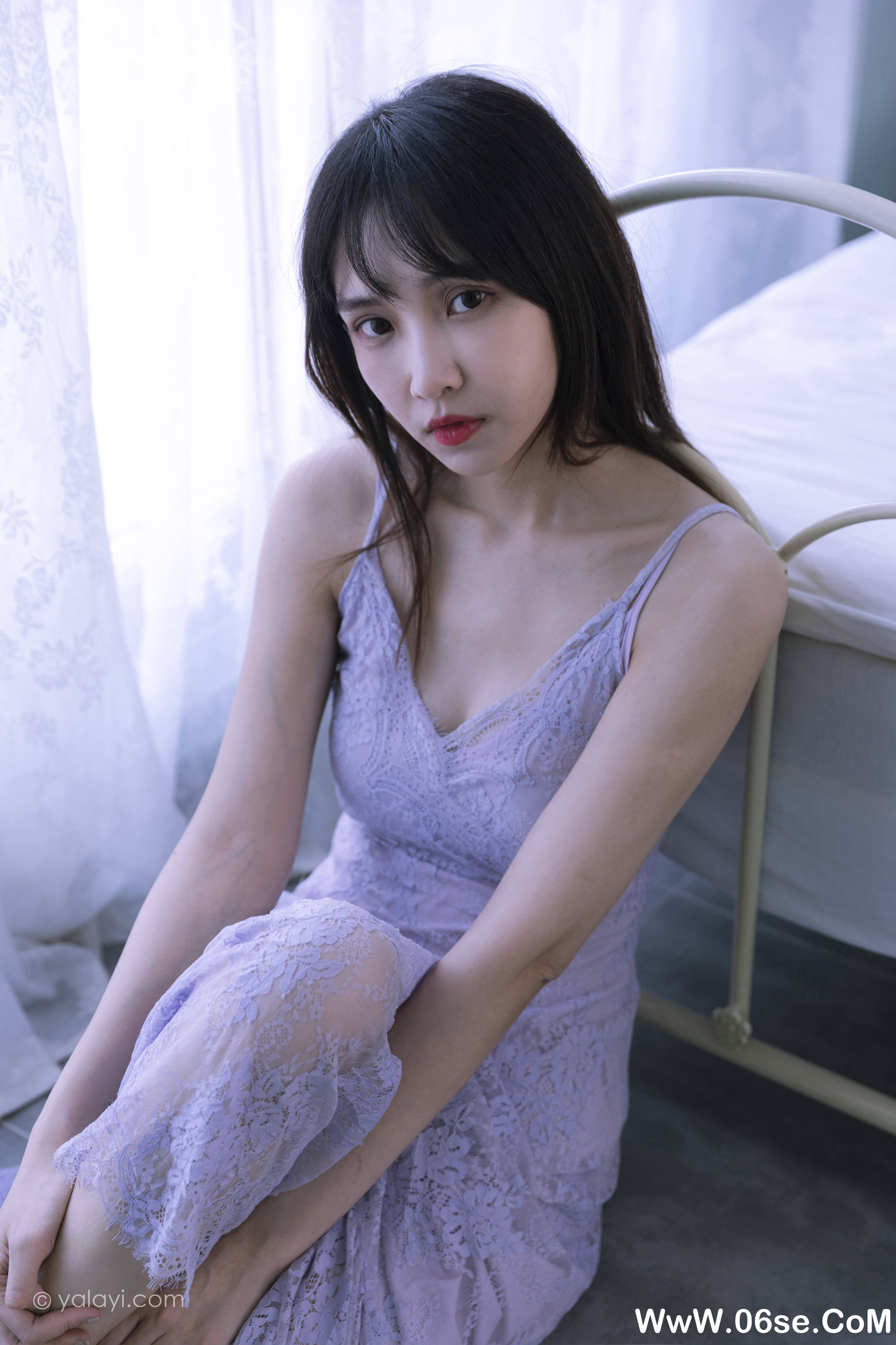 图片[40]-[YALAYI雅拉伊] 2021.06.27 NO.807  妍妍《紫色的早晨》[38+1P432M]-六色网