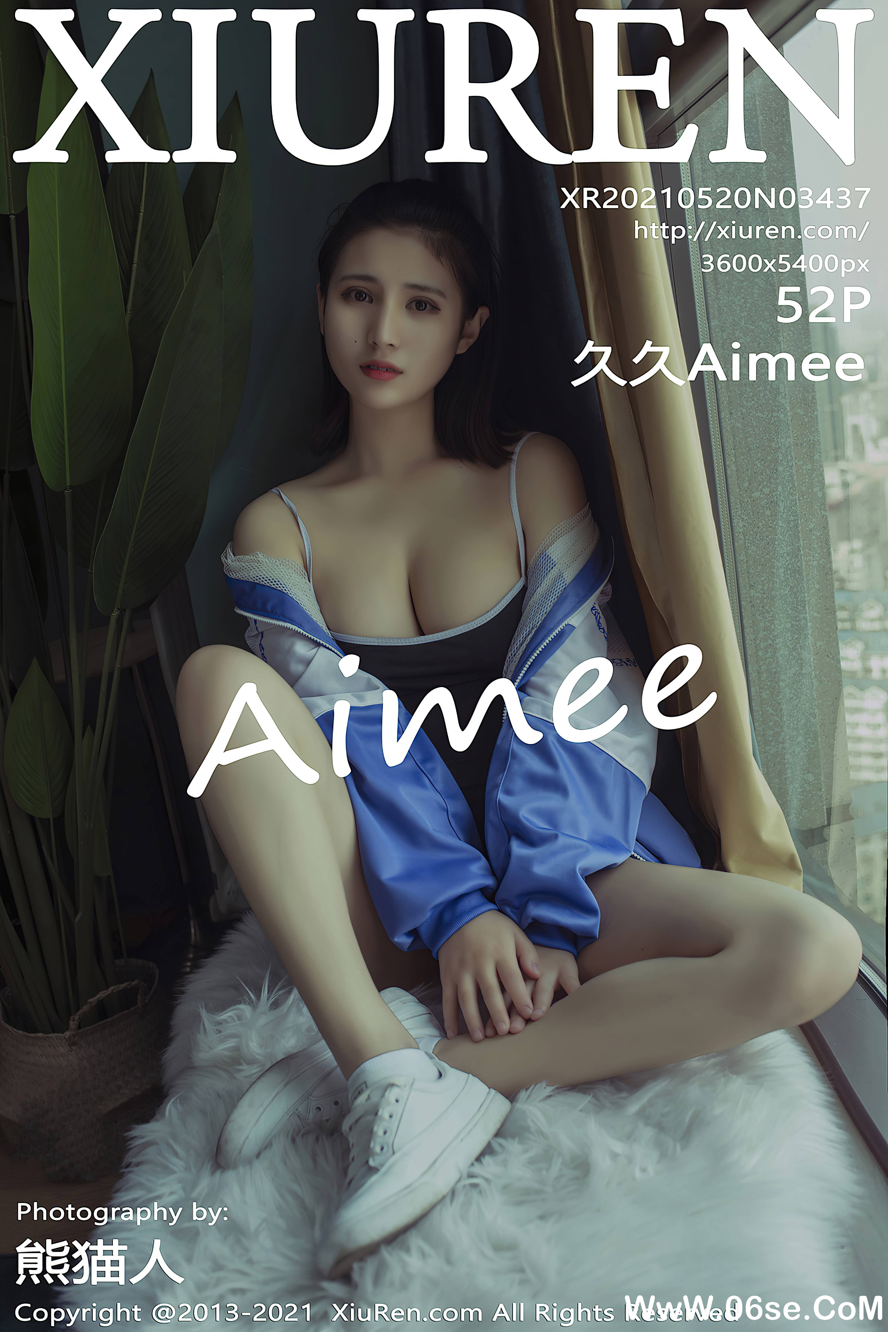 [XIUREN秀人网] 2021.05.20 NO.3437 久久Aimee[52+1P546M]-六色网