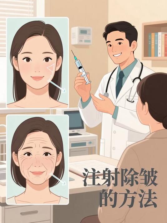 注射除皱的方法