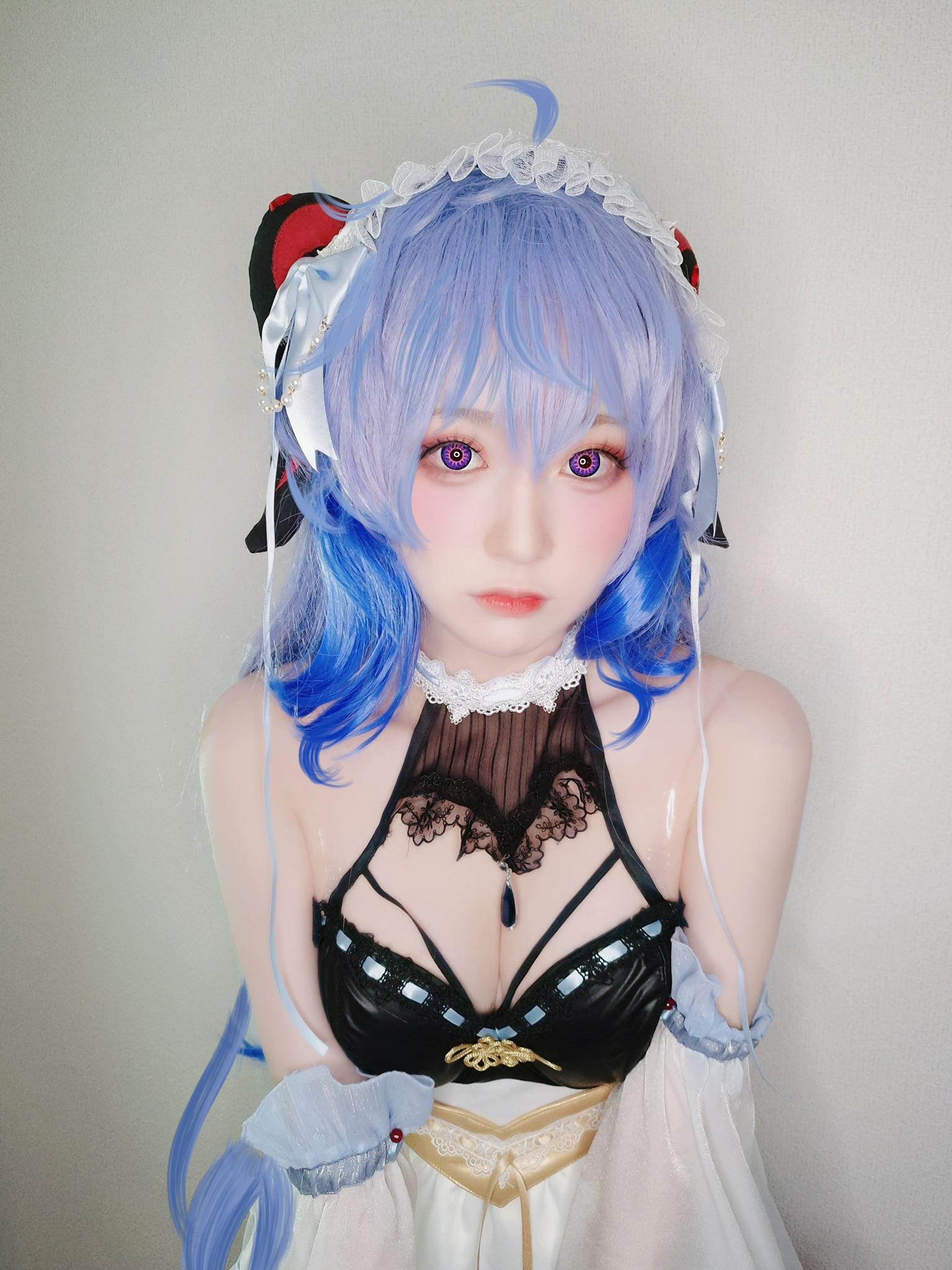 图片[14]-Yuki亭 NO.001 — 甘雨メイド [34P50M]-六色网