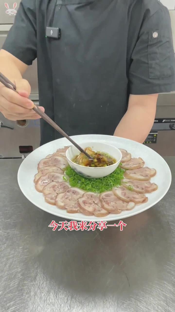 传统粤菜,沙姜猪手,按照我这样做,猪手弹牙好吃