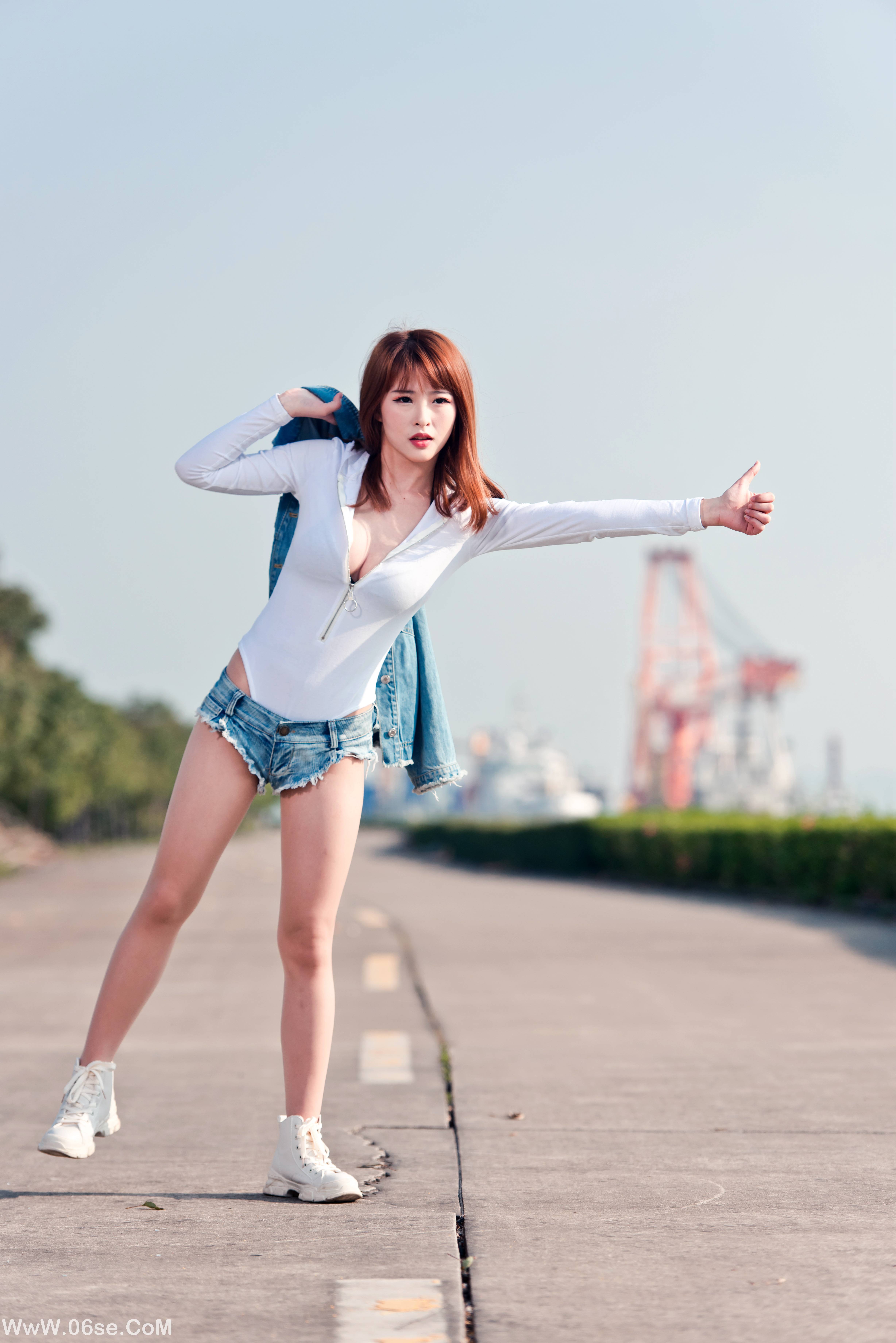 图片[347]-清水由乃 NO.003 御风街拍 轻水海鸥岛RS牛仔街拍 [413P2.81G]-六色网
