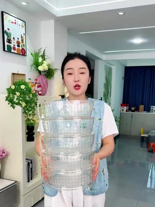 夏天厨房神器!菜罩防苍蝇蚊虫,秒变配菜盘水果盘