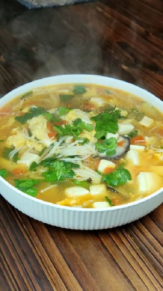 番茄豆腐汤的做法