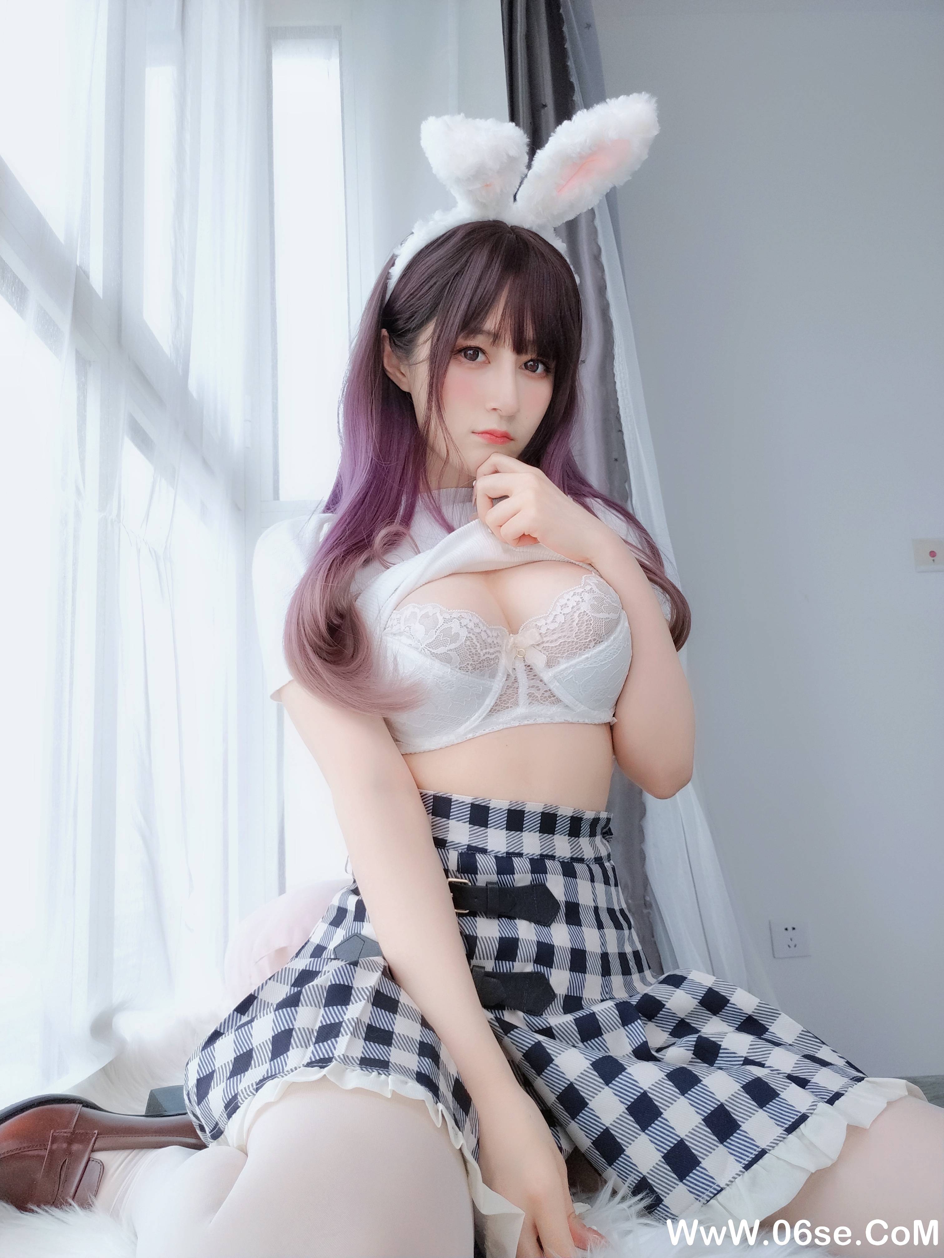 图片[92]-Coser小姐姐白银 NO.152 — 白丝兔女郎[168P+7V1.19G]-六色网