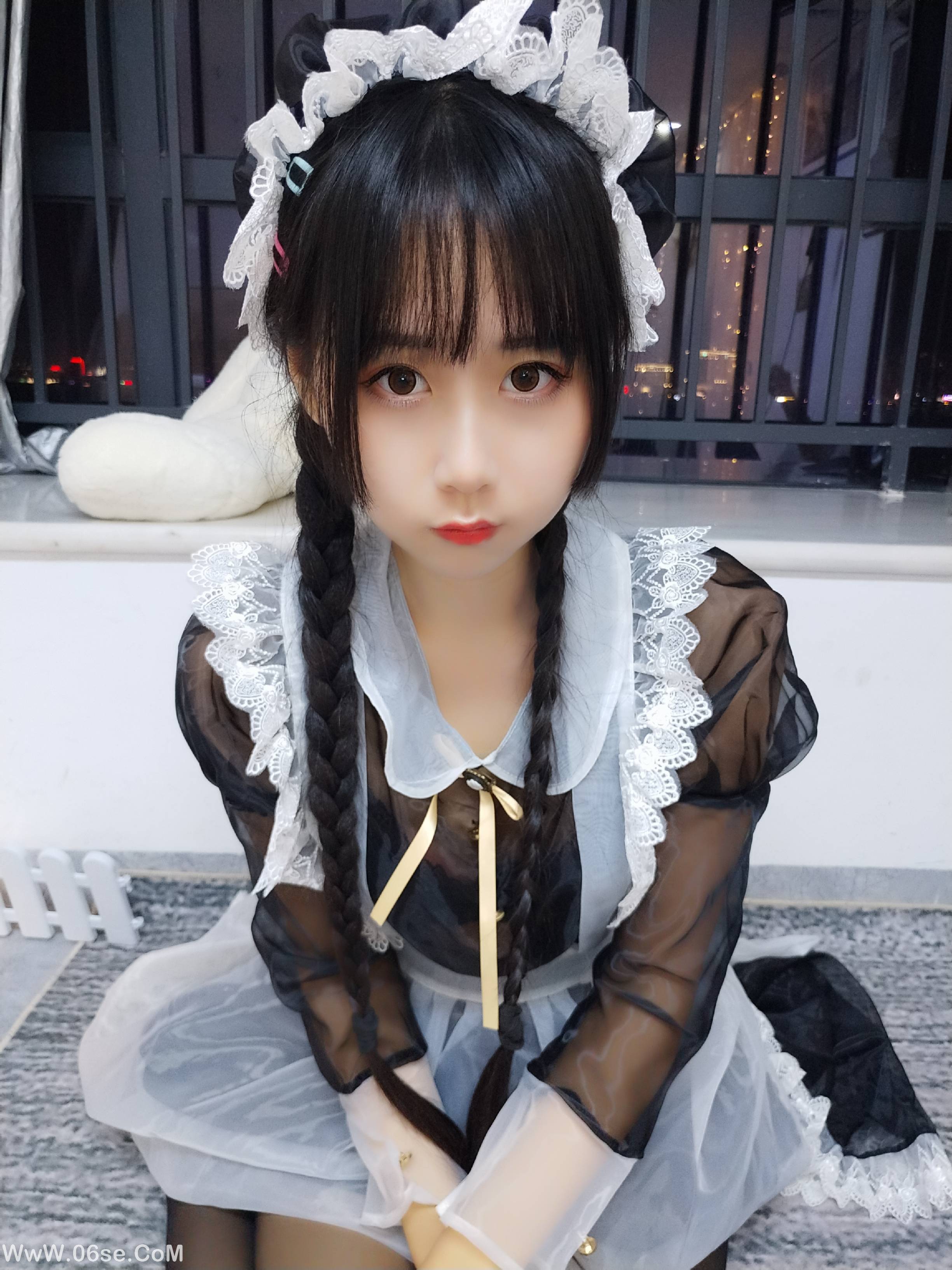 图片[16]-萌芽儿o0 NO.004 透明女仆自拍 [24P90M]-六色网