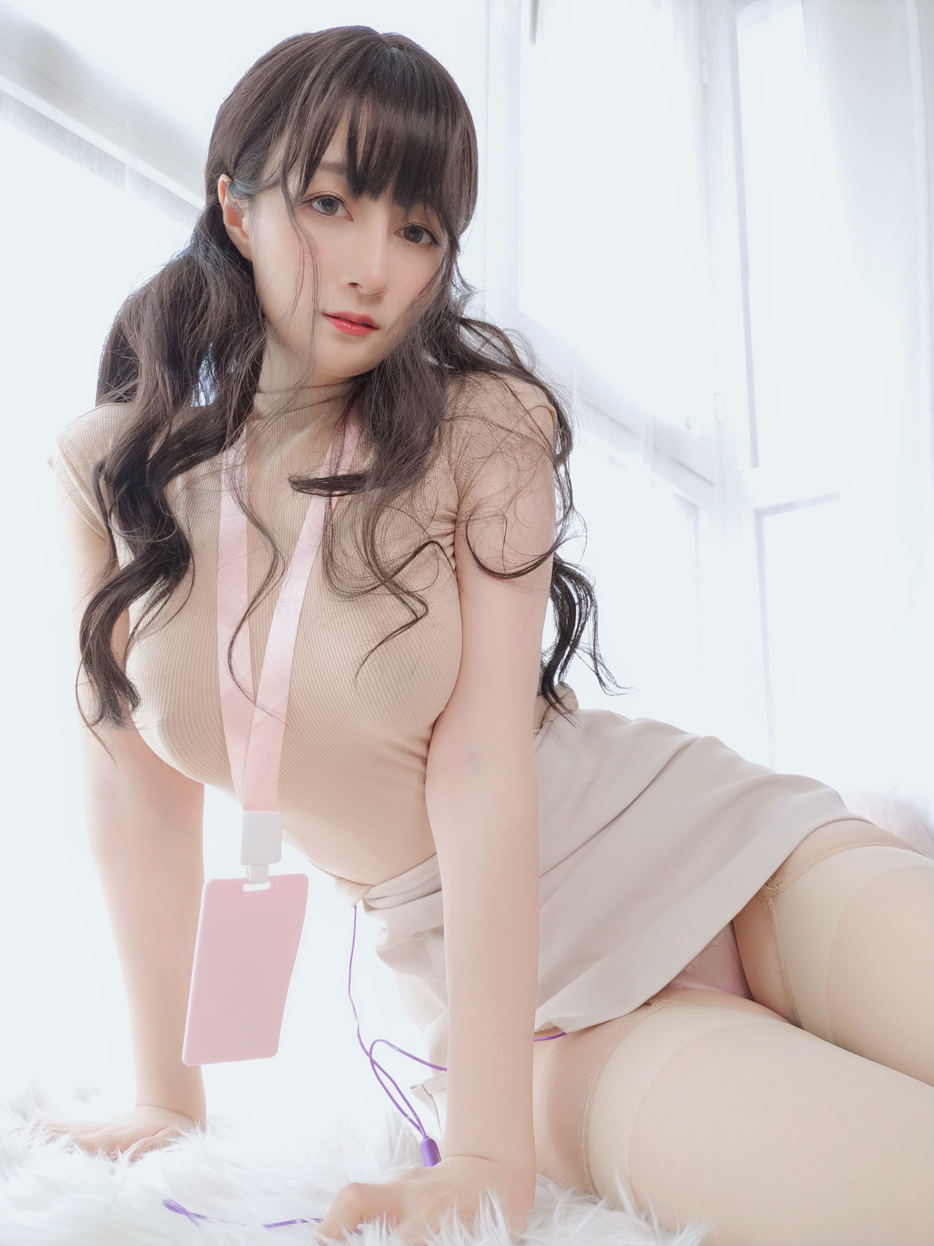 Coser小姐姐白银 NO.153 — 黒い犬[23P+2V136M]-六色网