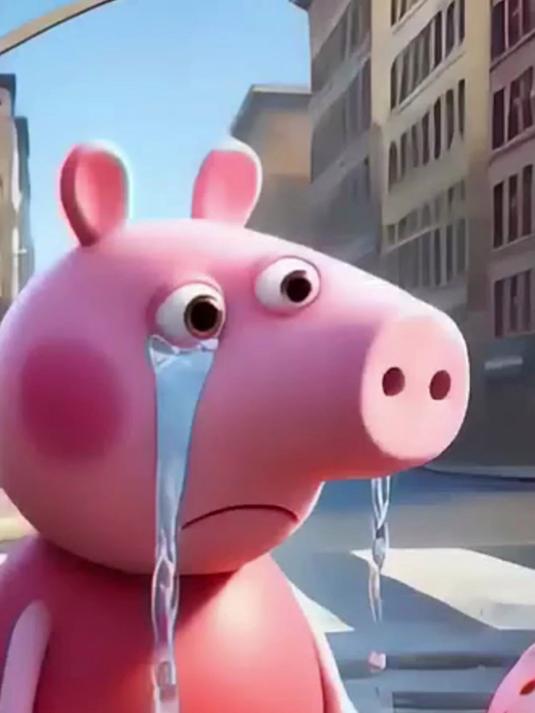 小猪猪的甜甜圈掉地上了