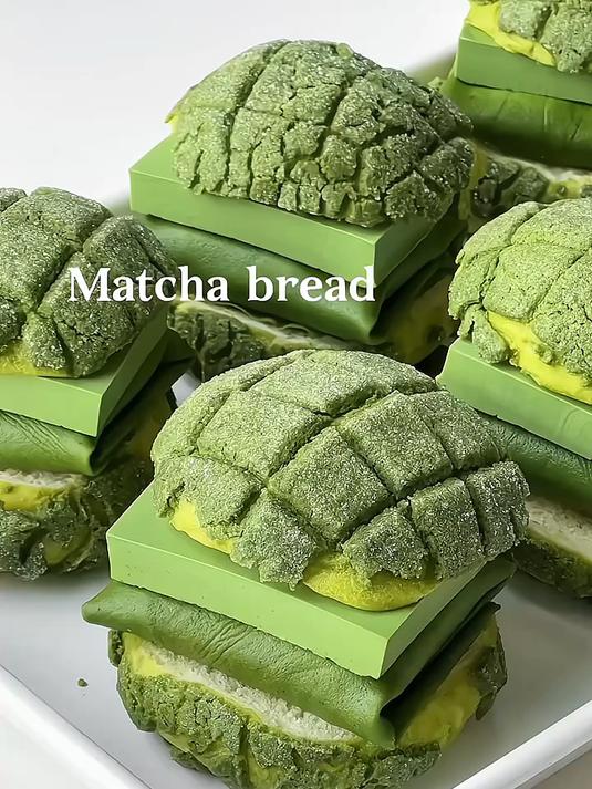 抹茶汉堡蛋糕