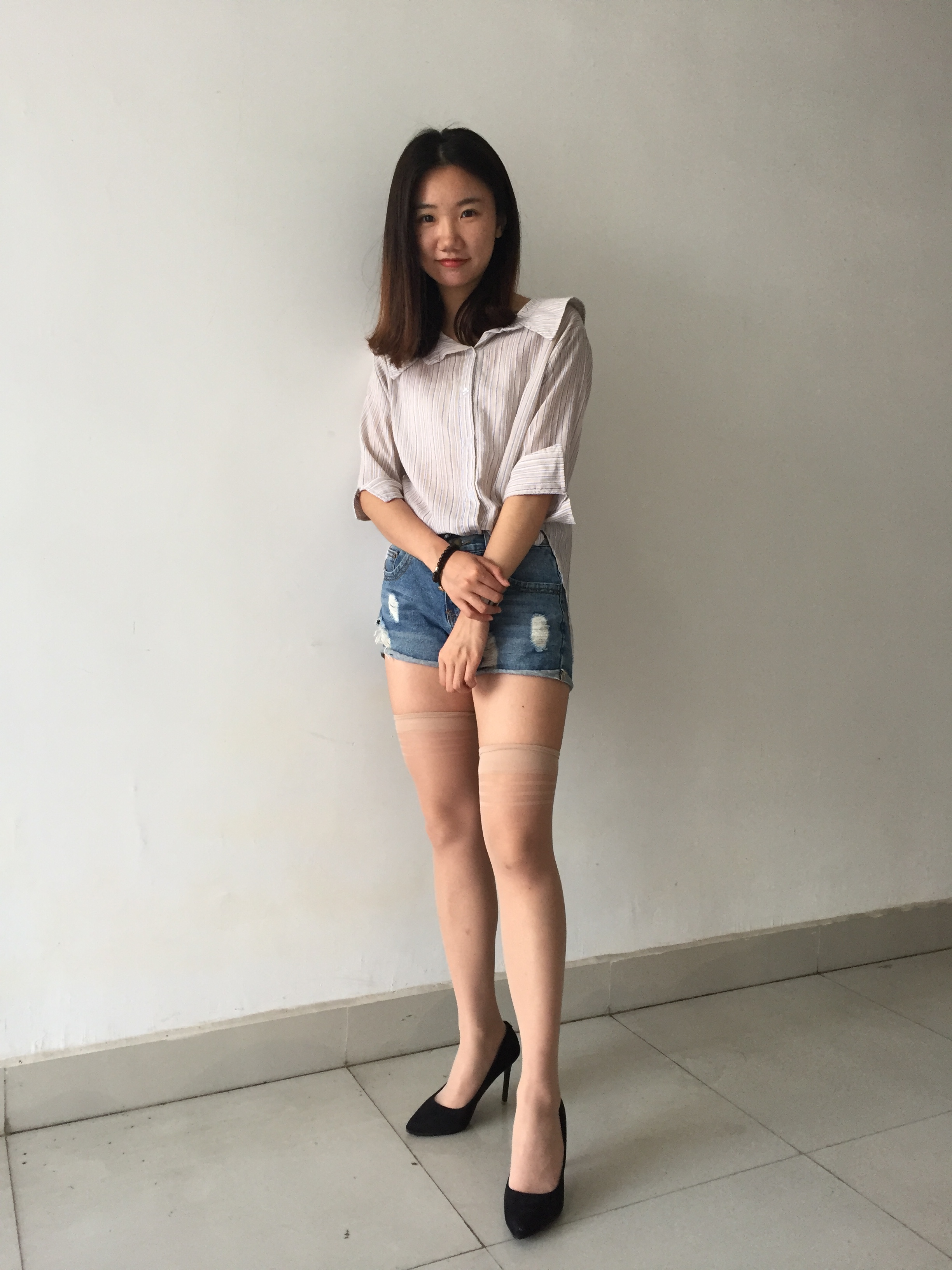 图片[27]-学妹校园寝室短丝系列039期 雨涵[66P71M]-六色网