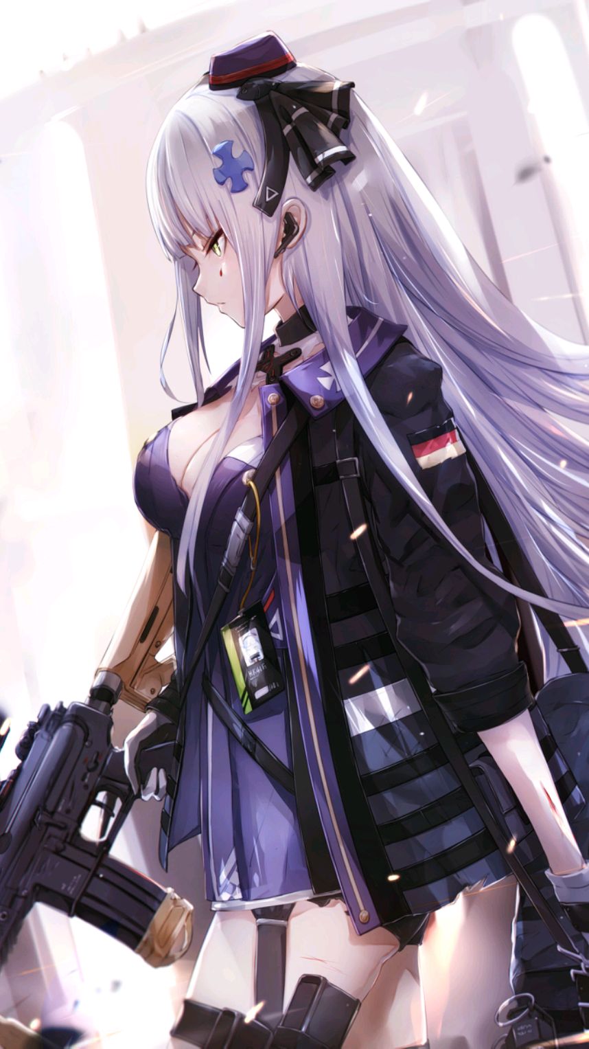 少女前线,你见过可甜可御的HK416吗