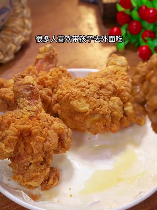 美味解馋的酥炸鸡腿