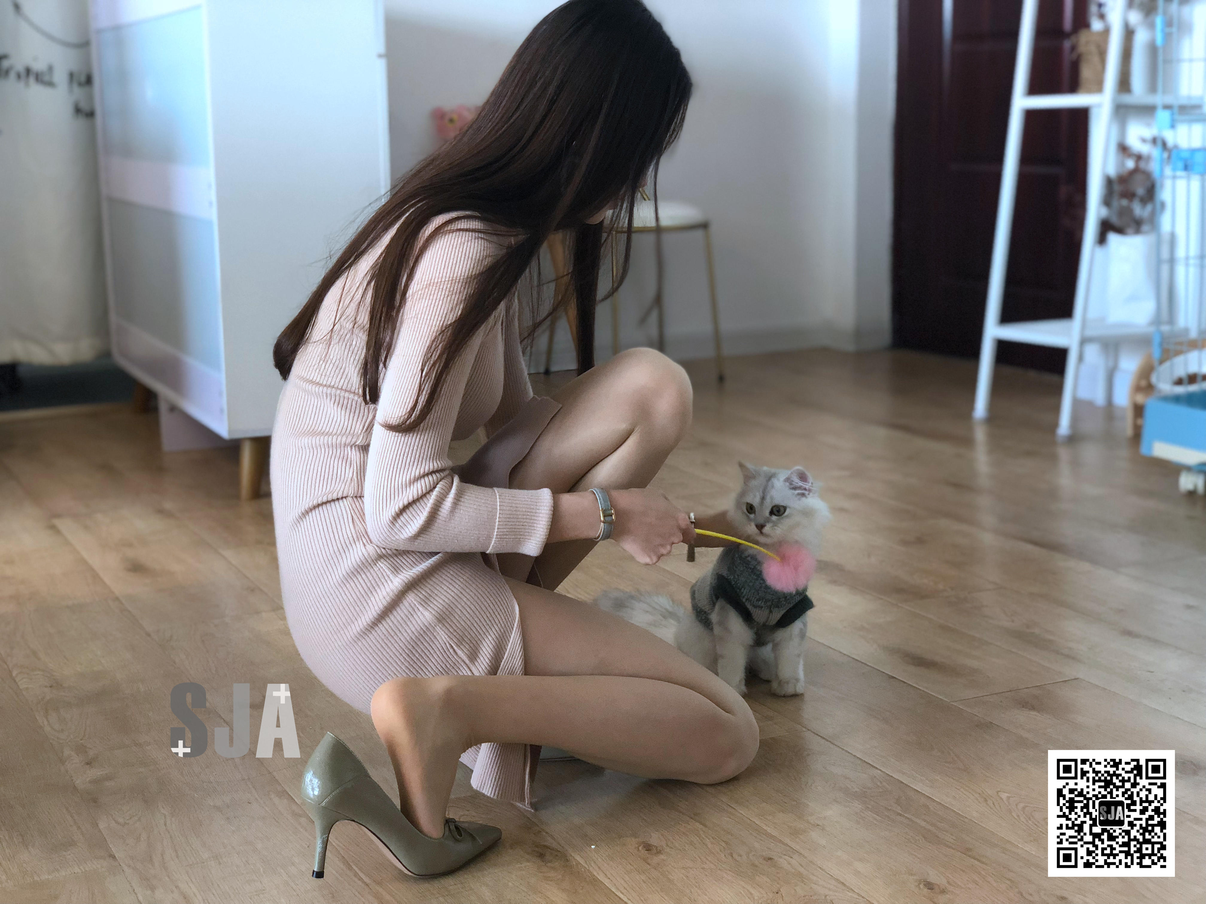 图片[31]-[SJA佳爷]闺蜜视角 NO.013 喵 [60P+81M]-六色网