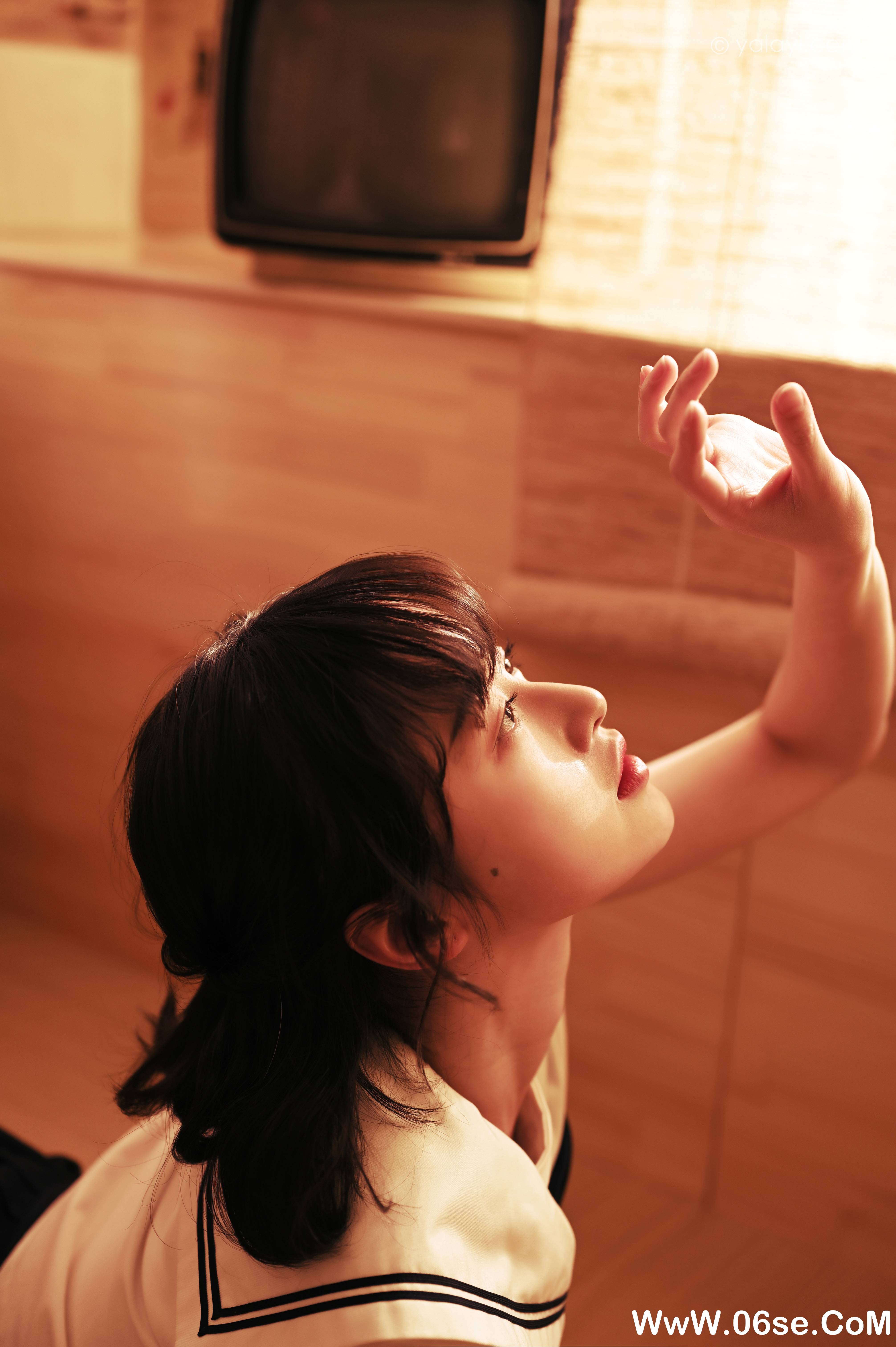 图片[40]-[YALAYI雅拉伊] 2021.03.24 NO.776 京京《优等生jk》[42P+1P647M]-六色网