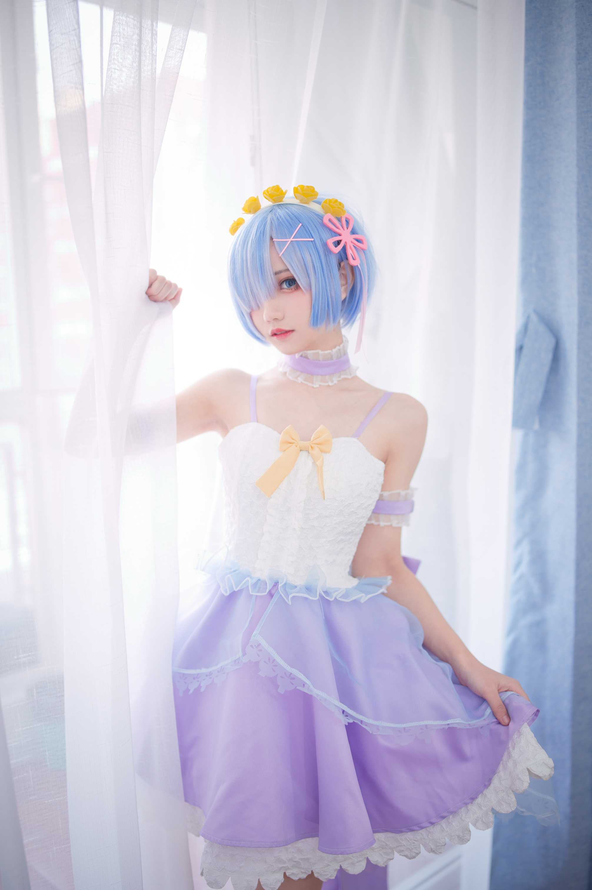 图片[13]-花柒hana NO.007 — 蕾姆CLEAR DRESS [15P34M]-六色网