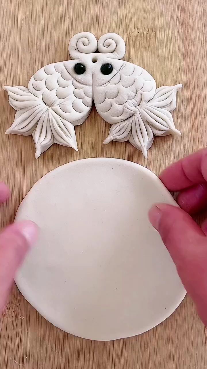 卡通面食小金鱼