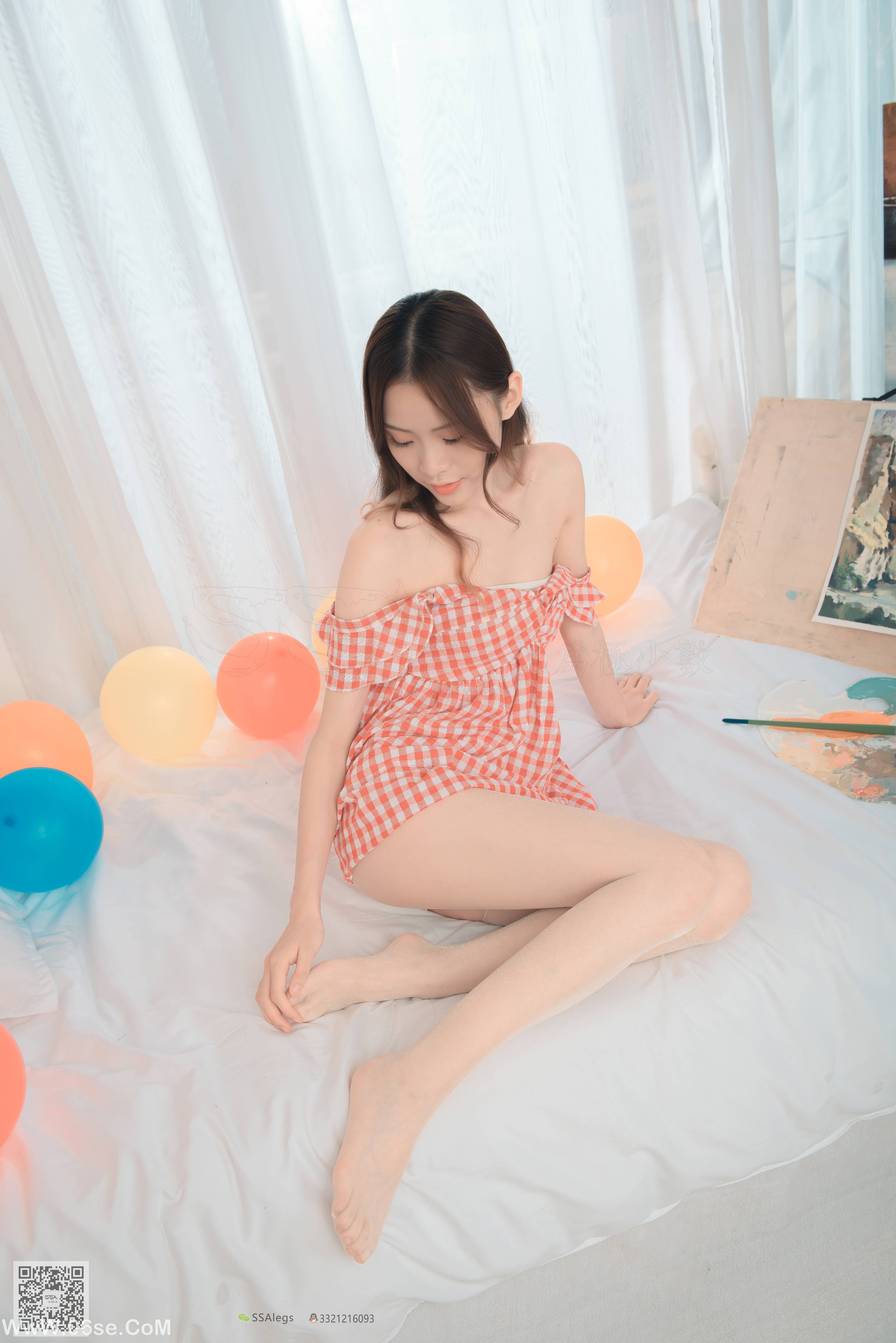 图片[83]-[SSA丝社] NO.014 琪琪 闪光开裆丝袜的另一种演绎[99P898M]-六色网