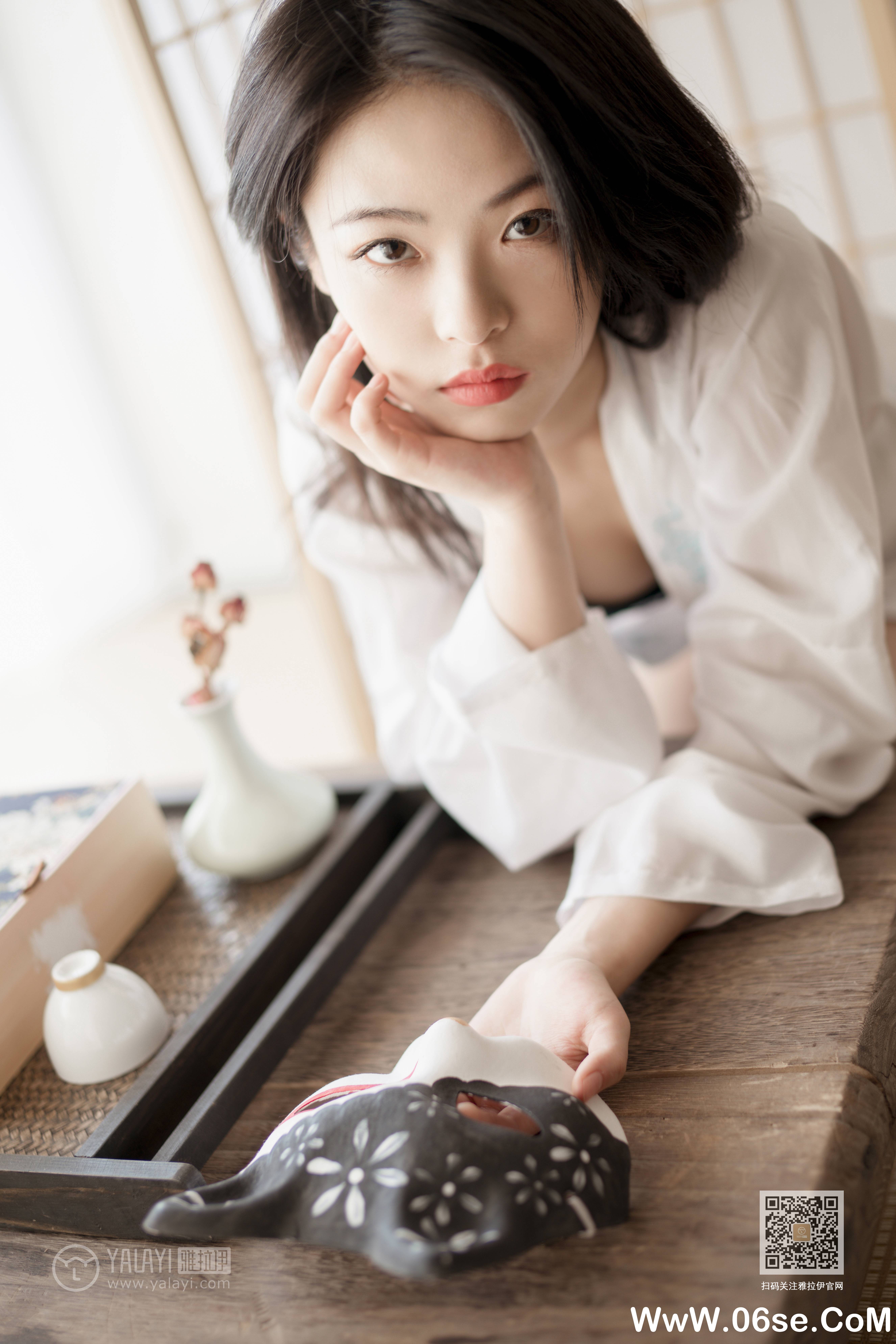 图片[14]-[YALAYI雅拉伊] 2019.12.16 NO.492 含嫣《和风猫女》[46P+1P904M]-六色网