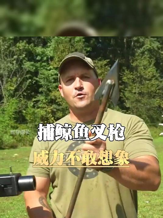 捕鲸鱼叉枪的威力到底有多恐怖