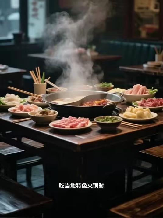 旅行吃火锅,控制涮煮时间防食材过老