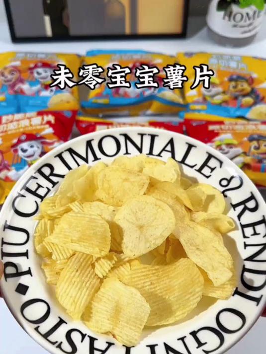 没有一个小朋友不爱吃薯片,关键是配料表只有土豆油盐