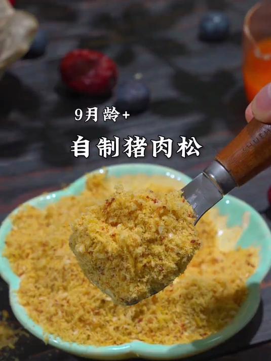 宝宝吃的猪肉松你还在外面买吗?