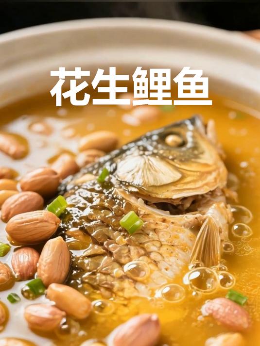 花生鲤鱼这样做,香到邻居来敲门