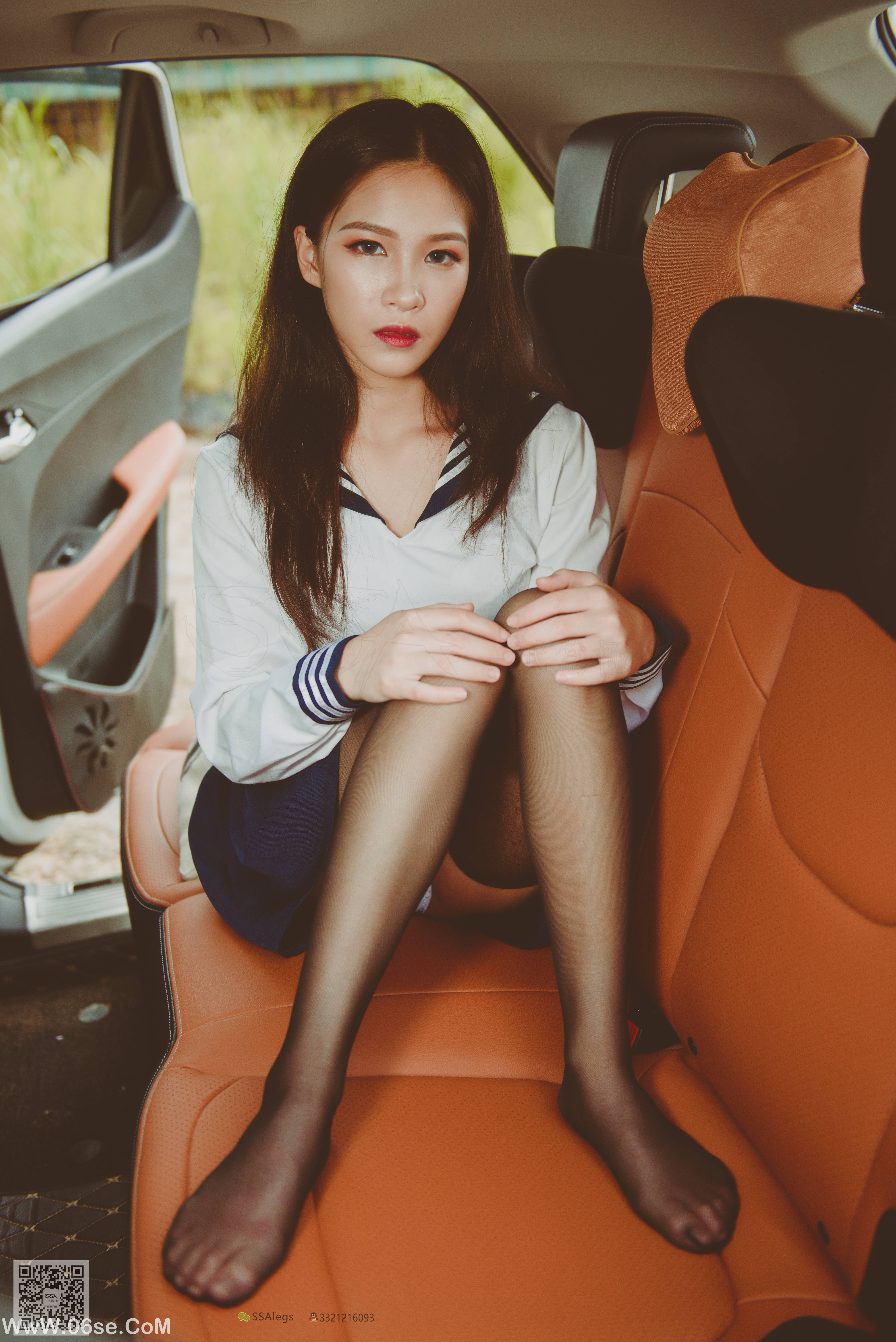 图片[17]-[SSA丝社] NO.017 佳佳 小丝妹佳佳练车记[63P1.02G]-六色网