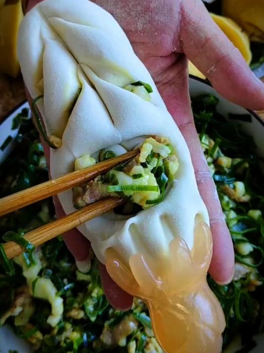 包子这样包才好看