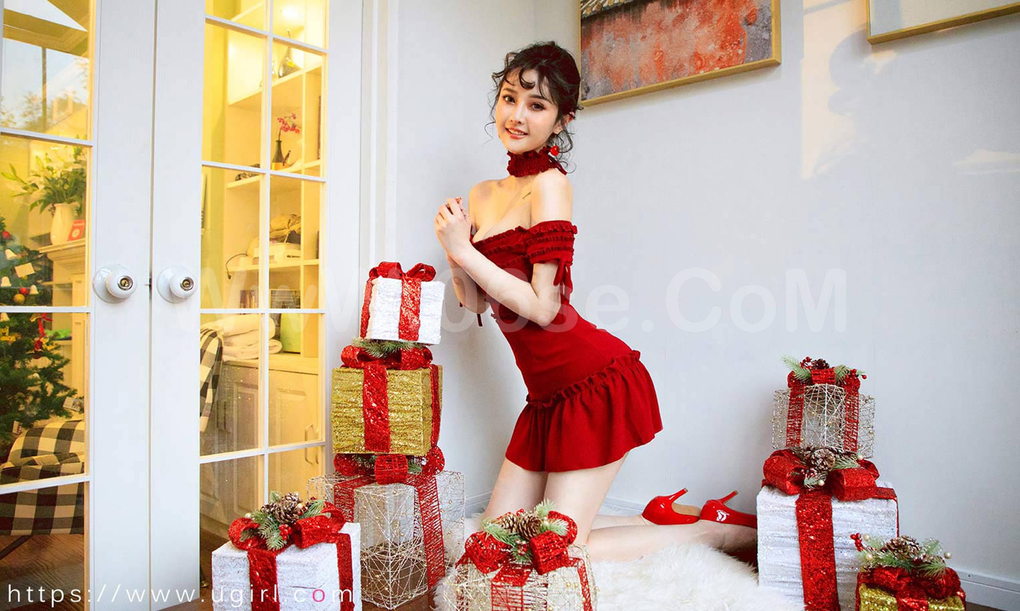 图片[14]-[Ugirls爱尤物] No.1672 露儿-六色网