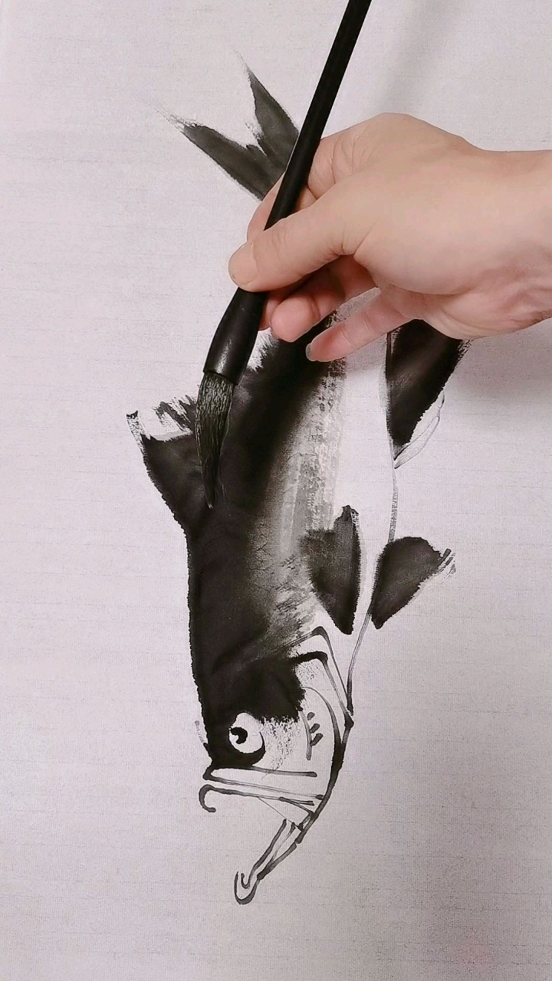 苦练画鱼三十年