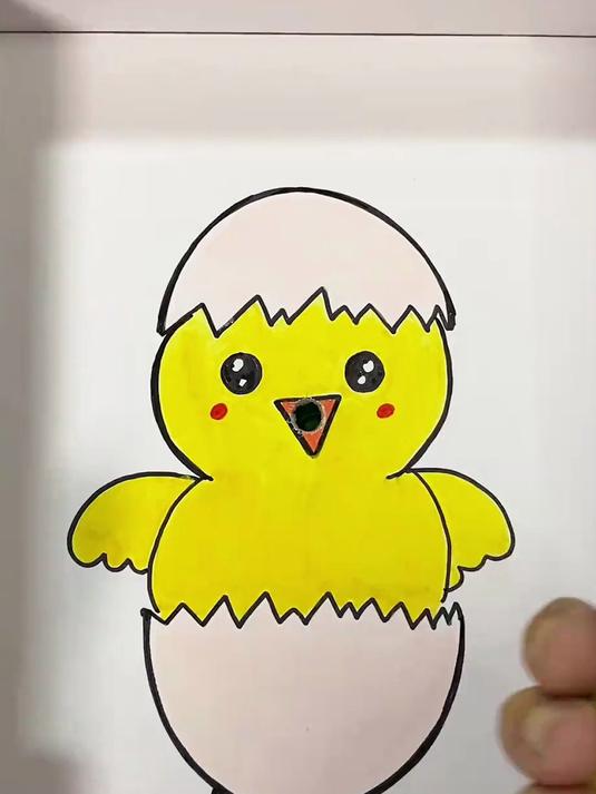 给孩子做个小鸡玩具玩