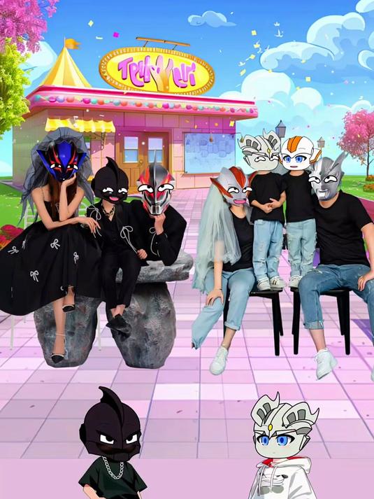 谁的全家福拍的更好看