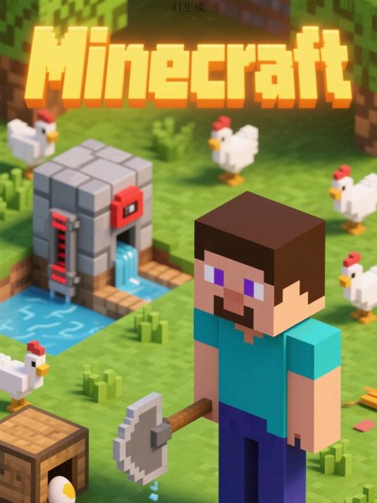 我的世界实用技巧 自动收集鸡蛋 储备蛋糕原料