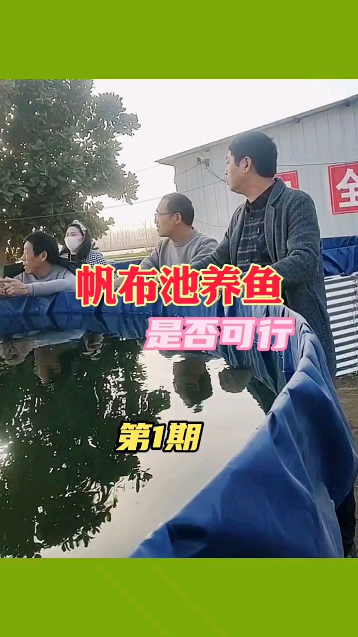 帆布鱼池养鱼到底行不行?加关注带你了解什么是帆布鱼池,帆布养鱼是否可行?