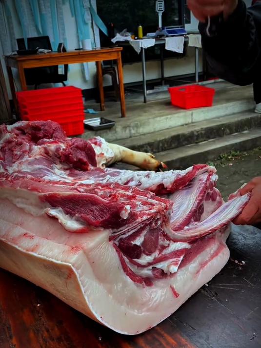 今天教你如何分辨土猪肉