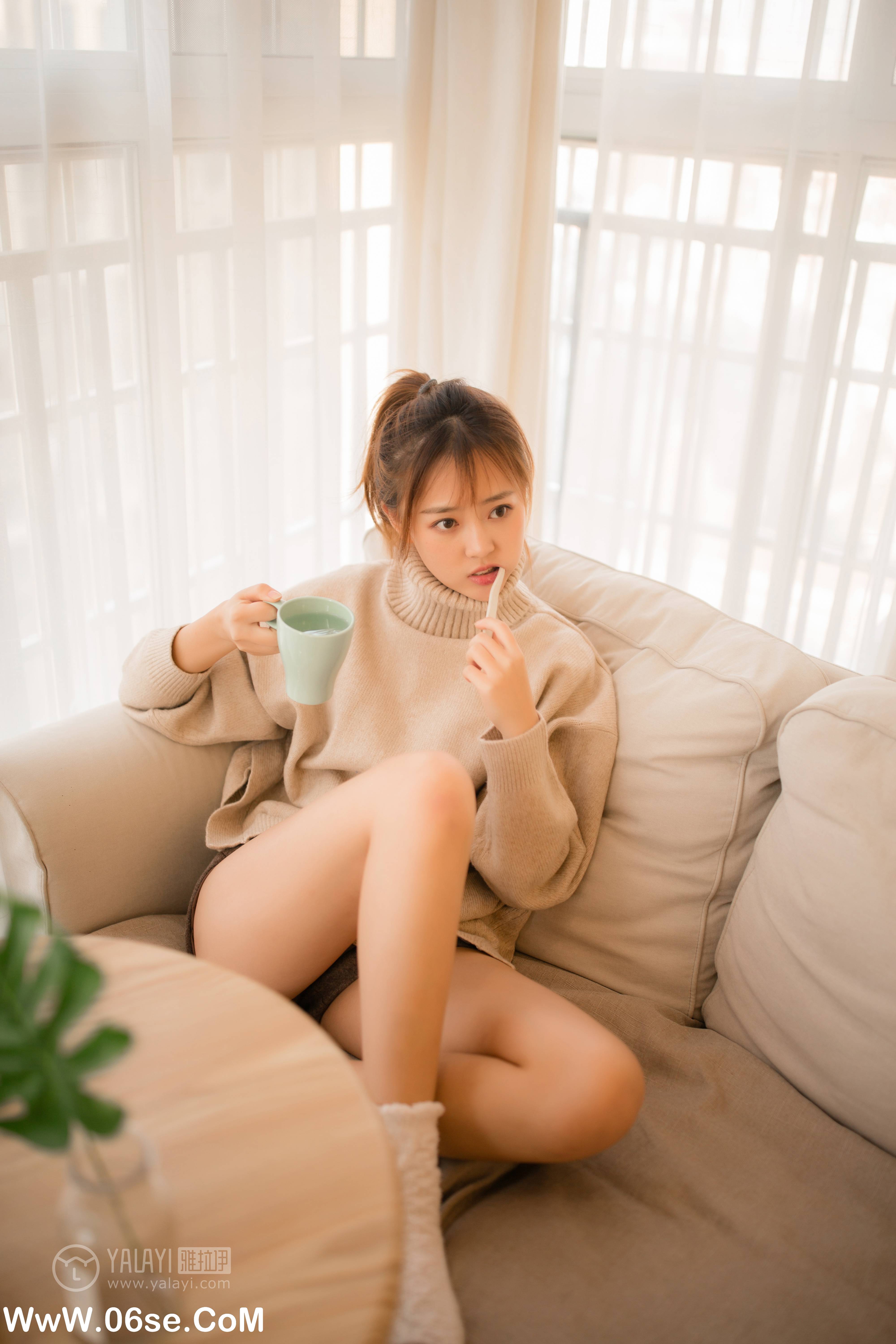 图片[40]-[YALAYI雅拉伊] NO.152 亲爱的同居女友 张雨青-六色网