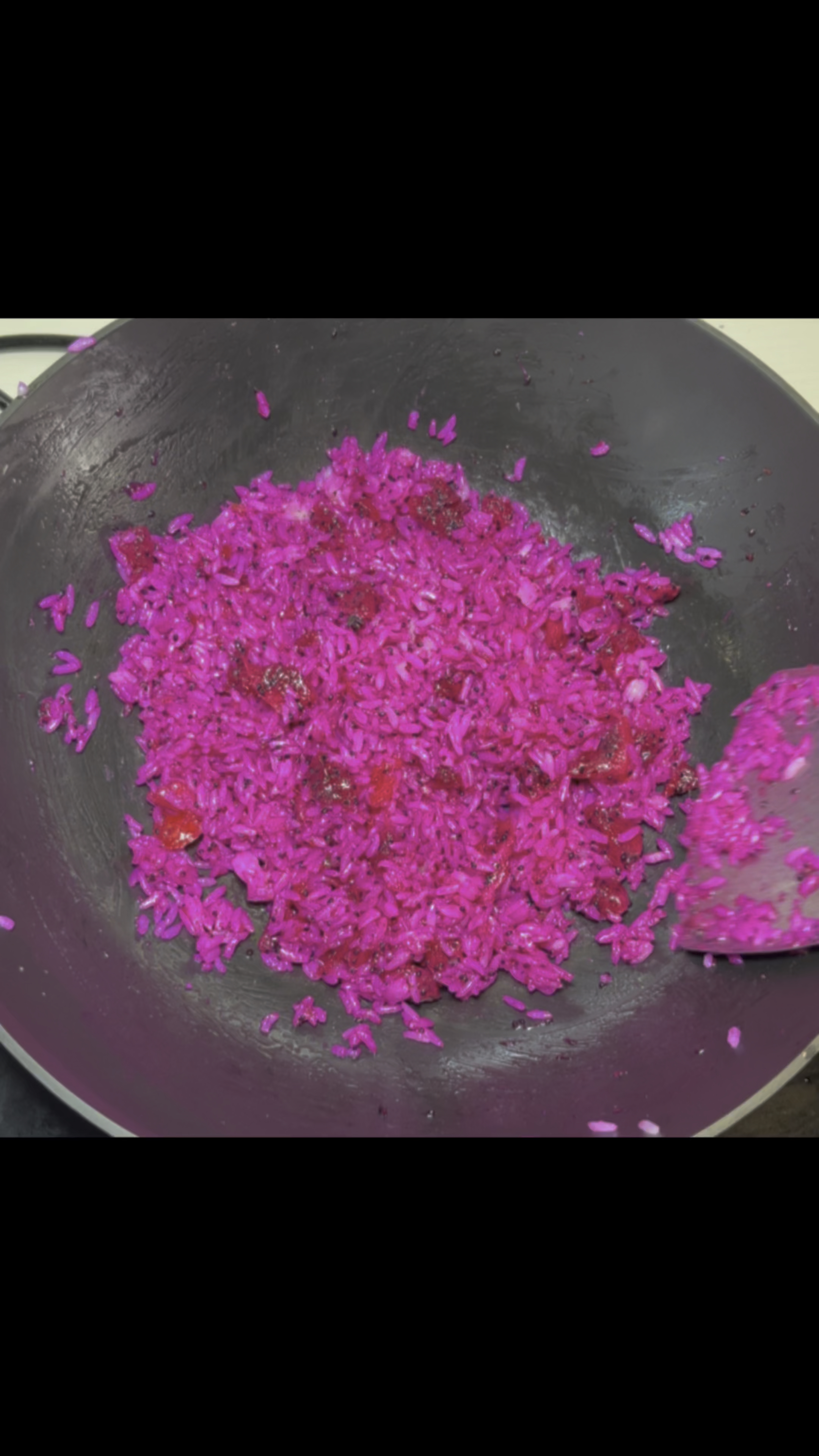 火龙果炒饭,味道不错