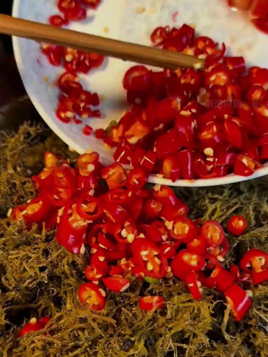 凉拌树花菜,味道实在太好了!