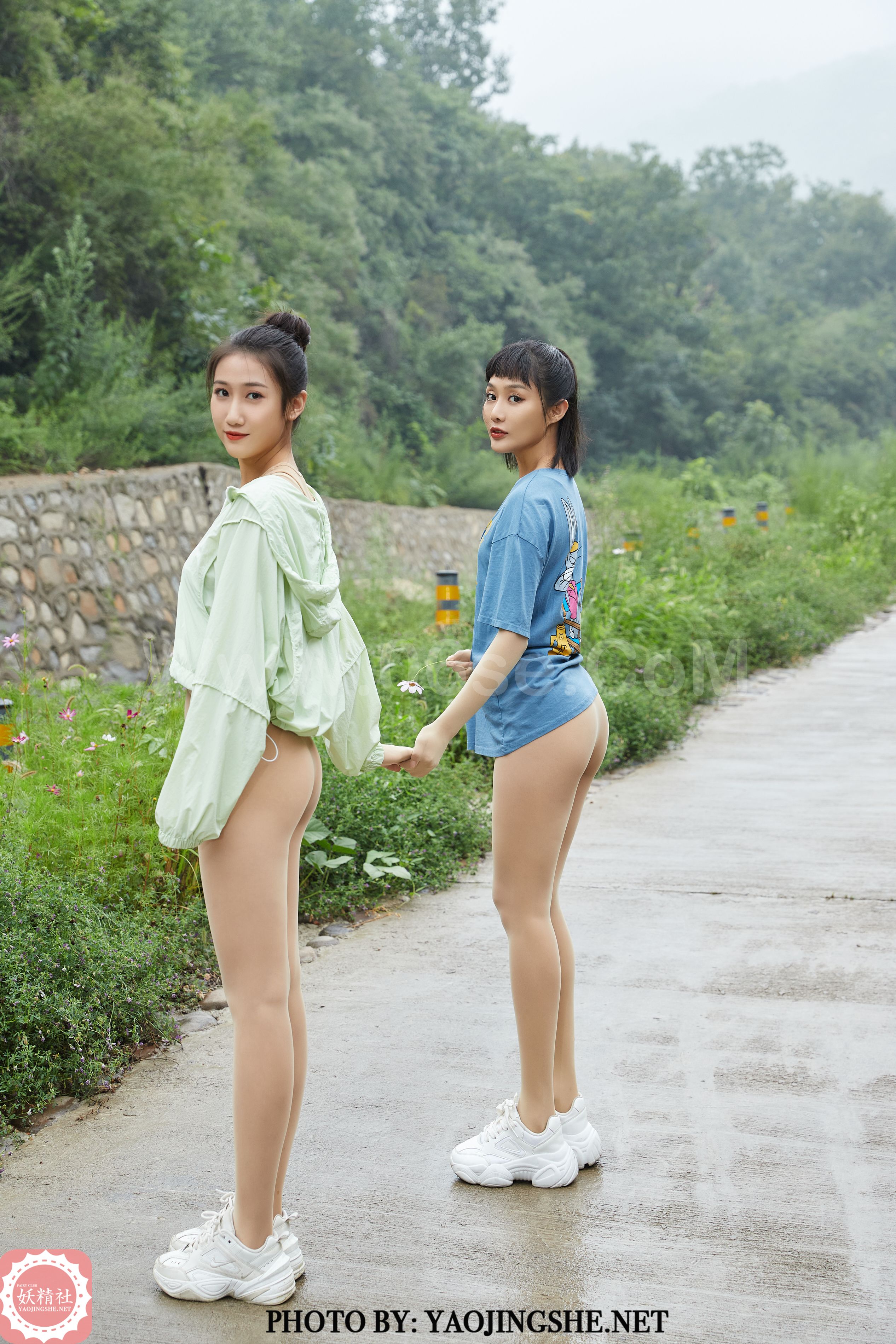 图片[12]-[YaoJingShe 妖精社] T2040《可可&思文-郊游》[34P-238MB]-六色网