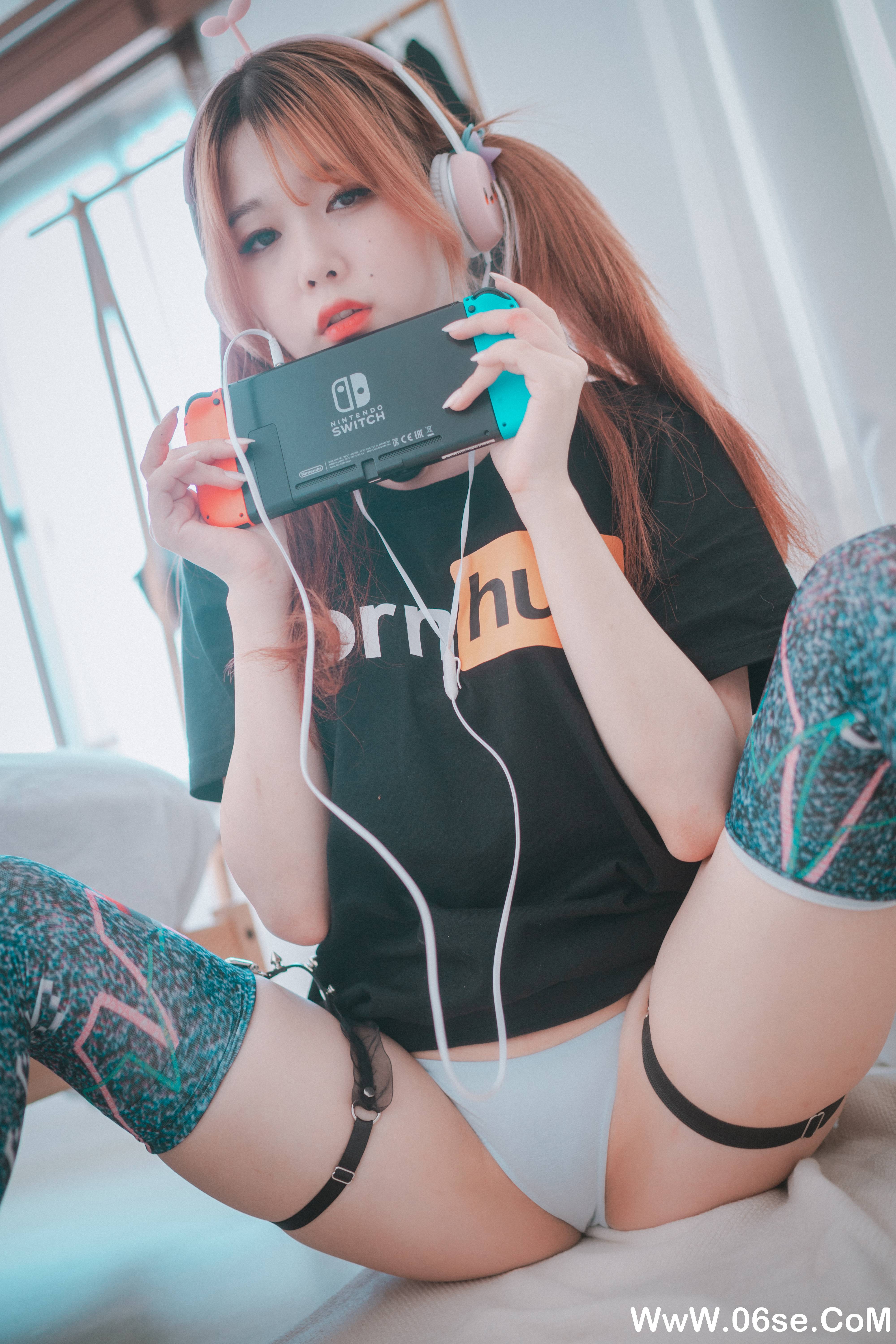 图片[6]-DJAWA — NO.145 Porn Hub Girl (Black ver) [54P398M]-六色网